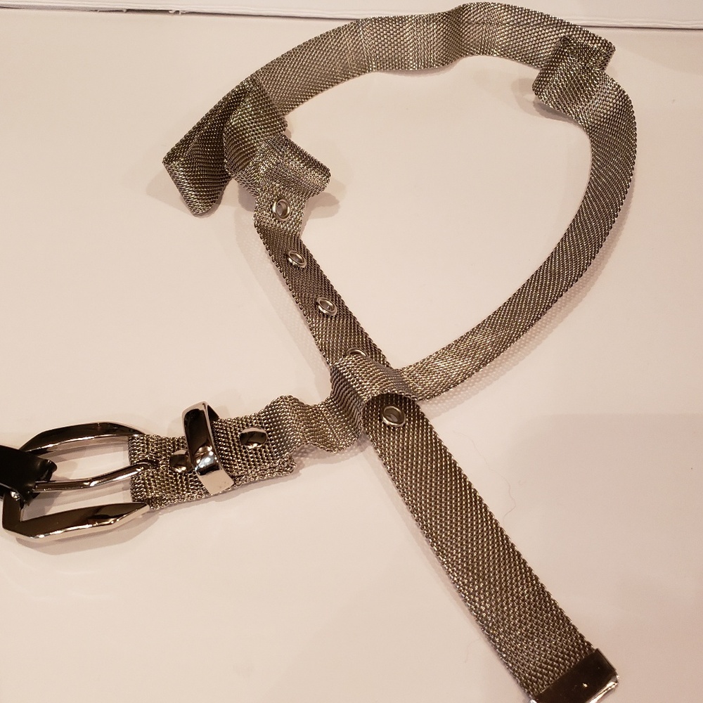 Metal chain belt